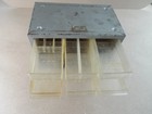 Vtg 12 Drawer Akro Mils Grey Metal Part Storage Cabinet Organizer Usa  pls Read 