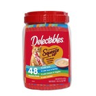 Delectables Squeeze Up Interactive Lickable Wet Cat Treats Variety Pack 48ct Jar