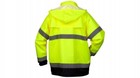 Class 3 High Visibility Reflective Waterproof Hi Vis Hooded Rain Jacket Coat
