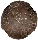 1652 Noe-6 1 R-6 Ngc Vf 35 Massachusetts Pine Tree Shilling Colonial 1s