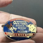 Vintage 1986 Denver  Co 80th Anniv National Western Stock Show Livestock Pin