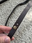 Brown Leather Split Reins 60    With Hardware Attachment Style