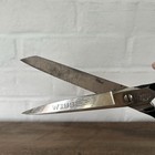 Vintage Wiss No 38 Inlaid Steel Forged Tailor s Shears Scissors Metal