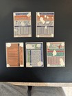 Vintage Sports Card Lot - Wilt Mays Bradshaw Jerry West - Scrapbook Damage Read