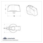 A c Heater Knob For Pre 2004 Freightliner Century Coronado Columbia Blue Up41172
