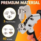Zapsifou Snap Fastener Tool  Heavy Duty Snap Fastener Kit  Canvas Snap Instal   