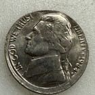 1984 P Error Broad Struck Off Center Jefferson Nickel Ch Bu Lot bsn5   