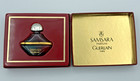 Rare Red Vintage 1989 Guerlain Samsara Parfum Mini Perfume Glass Bottle Paris