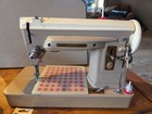 Vintage Singer  Sewing Machine W case Foot Peddle 