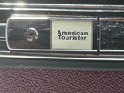 Vintage 1970s American Tourister Maroon Train Case Makeup Case W  Mirror