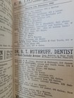1906 Bucyrus Ohio City Directory Streets Businesses Genealogy Antique Oh