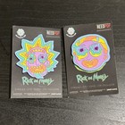 Nycc Reed Pop Exclusive Rick   Morty Rainbow Pin Set Limited Edition Rare Htf