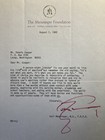Karl Menninger-typed Letter Signed-psychiatrist-activist-1980-coa
