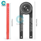 Miter Saw Protractor Aluminum Alloy Angle Finder Level Meter Goniometer   Pencil