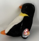 Ty Penguin Beanie Baby Buddy s Emperor Penguin Plush Stuffed Animal 10 