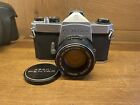  near Mint W  Case  Pentax Sl Film Camera Super Takumar 55mm F 1 8 Lens From Jpn