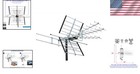 High Definition 200 Mile Range Tv Antenna Uhd-8903