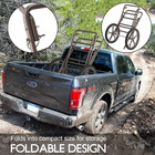 Folding Deer Cart Larger 500lb Hauler Utility Gear Dolly Cart Hunting Heavy-duty