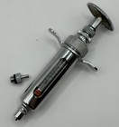 Vintage Ideal Super Luerlock Syringe Id54-b 10cc New But Old