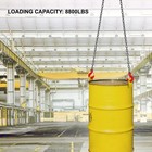 5ft Chain Sling 3 8  X 5  Double Leg With Grab Hooks Sling Chain 4t Capacity