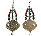 Desperately Seeking 80s Egyptian Style Nefertiti Earring In Fishhook Or Clip-on