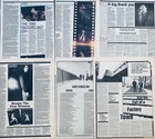 Joy Division 1977 - 1981 Uk Magazine Clippings Cuttings Lot Ian Curtis
