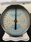 Vintage American Family Nursery Baby Scale 30 Lb White Metal Infant Scale Afs