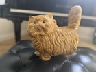 Beautiful Large Vintage  Persian Cat Statue 10x10x5    Ceramic Htf