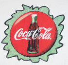 Vintage Coca Cola 90s S s Tee Coke Bottle Abstract Design Cap Sz Xl T-shirt