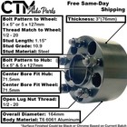 4x 3  Thick 5x5   5x127  Hubcentric Wheel Adapter Spacer Fit Jeep 07-18 Wrangler