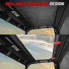For Polaris Ranger 1000  crew Xp 1000   Crew 900 6-seat Canvas Roof Top Soft Top