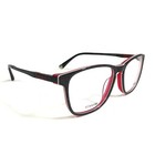 Kamasutra Ks-4213-02 Eyeglasses Frames Black Brown Red Square Full Rim 51-16-135