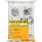2 Pack Non-clumping Clay Cat Litter  Fresh Scent  25 Lb Bag