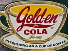 Golden Girl Cola Flange Sign By Stout Sign Co   750 Produced