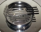 Vintage 1930s Art Deco Chase Chrome Golf Ashtray Walter Von Nessen Design