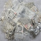 Jewelry Findings Bulk Lot Silver Tone Bails Clasps Headpins Beads Reseller Lot