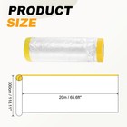 65 6ft X 118 1  Sofa Couch Cover  Furniture Protector With Adhesive Straps