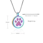 Dog Urn Necklace Pet Memorial Urn Necklace Ashes Dog Ashes Necklace Cremation   