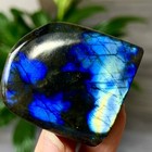 56g Natural Gorgeous Labradorite Quartz Crystal Stone Specimen Healing