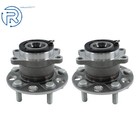 Pair Rear Wheel Hub Bearings For Jeep Compass Patriot 2007-2017 Awd 4wd 512333