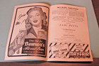 1946 Cordelia Boston Wilbur Theatre Playbill Zasu Pitts Nancy Reagan Davis Flop