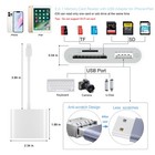 Sd Card Reader For Iphone Memory Card Reader With Usb Camera Adapter Plug And   