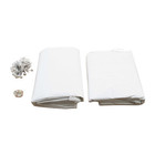 Ironton 10ft  X 20ft  Outdoor Canopy Tent Enclosure Kit  White  Model  Qp-11p