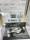 Rubens Barrichello Signed Brawn Gp 2009 1 43 Model   Coa