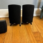 Klipsch Promedia Ultra 5 1 Satellite  5  Speakers  1 Base Broken 
