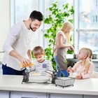 Utensil Caddy     Use For Napkin  Cutlery  Plate Holder     Stackable Flatware