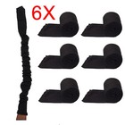 Black 6 Pack Shotgun   Rifle Socks Hunting Gun Sleeve Silicone Treated Up To 55 