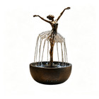 Bluetooth Speaker Ballerina Waterfall Fountain Desktop Ornament