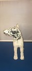 Vintage  Hubley  Cast Iron Airedale Fox Terrier Door Stop