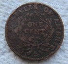 1794 1c Bn Liberty Cap Large Cent Rare Key Date Type Coin Bold Date Vf Corroded